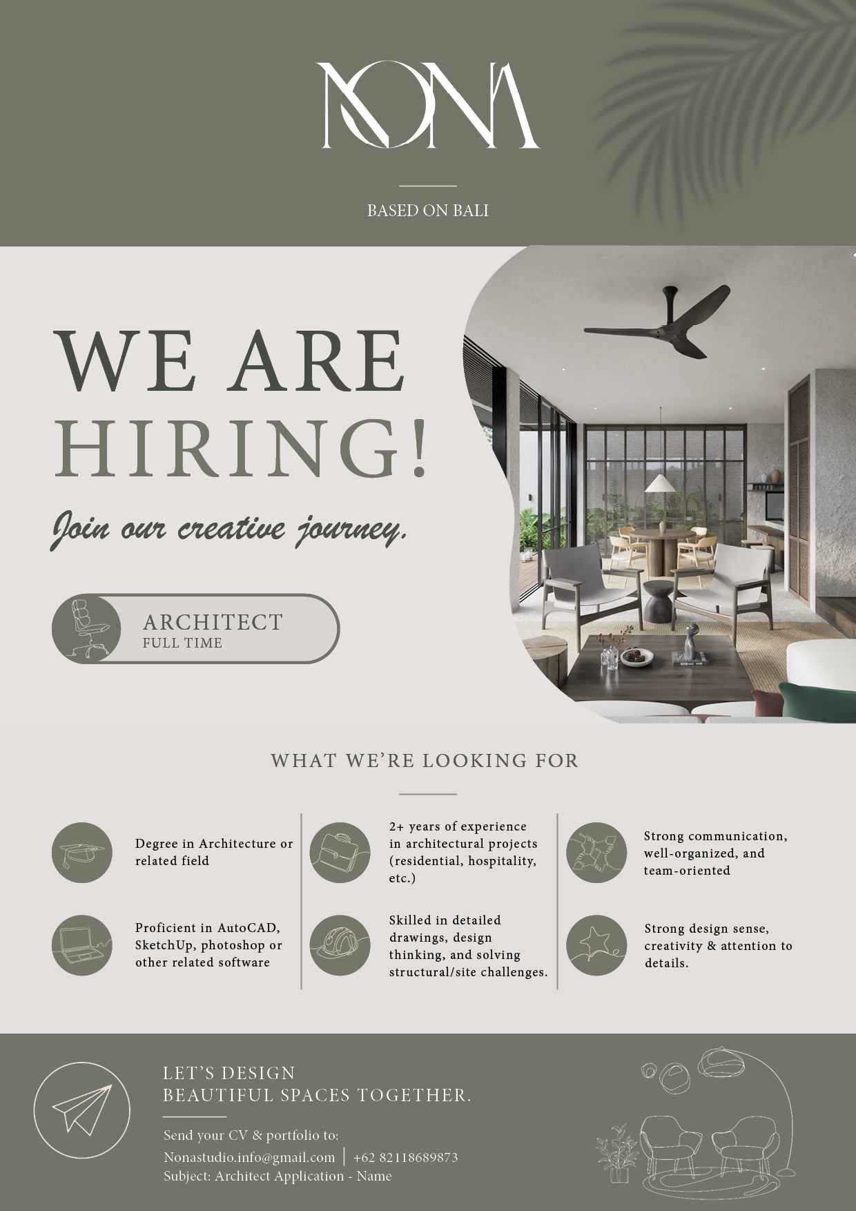 Poster Architect di Nona Studio 1